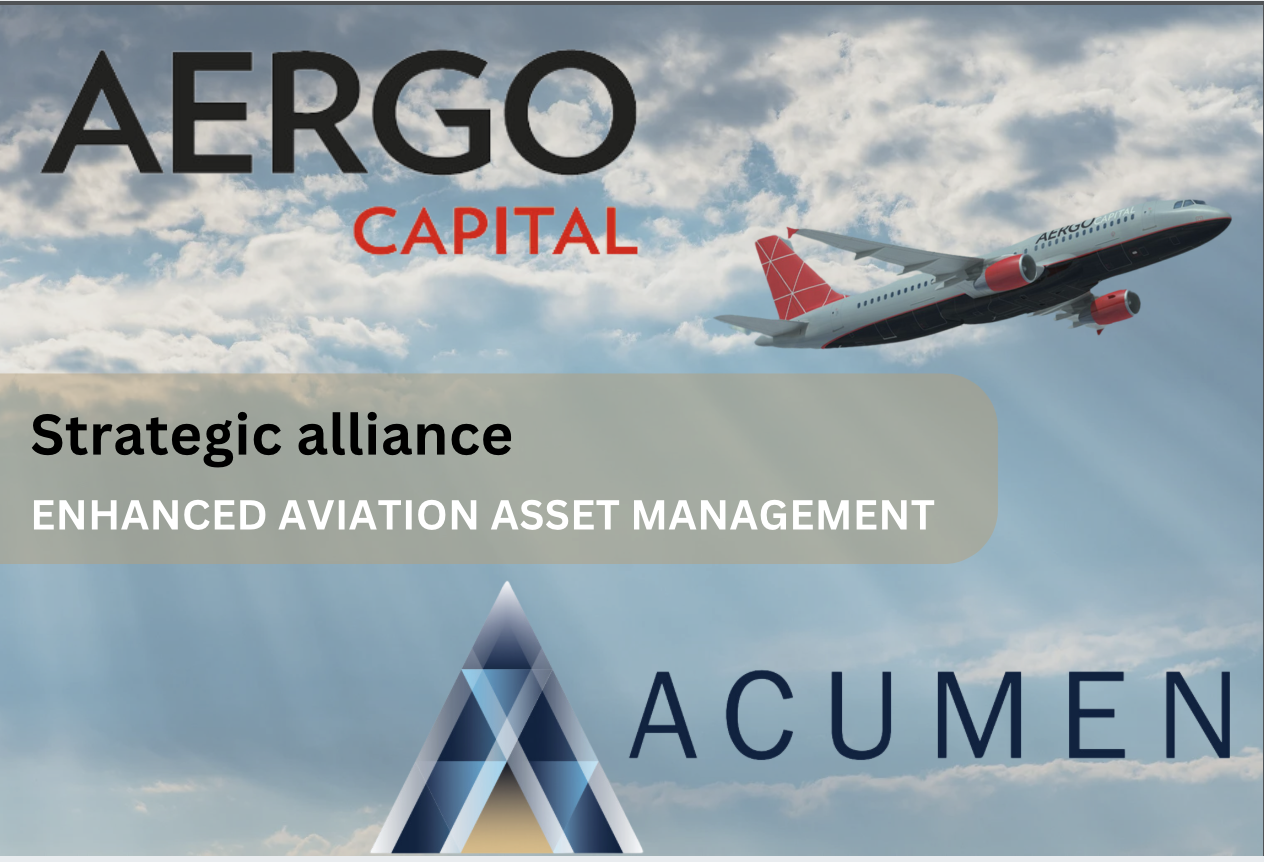Aergo Capital and Acumen Aviation Forge Strategic Alliance for Enhanced Aviation Asset Management