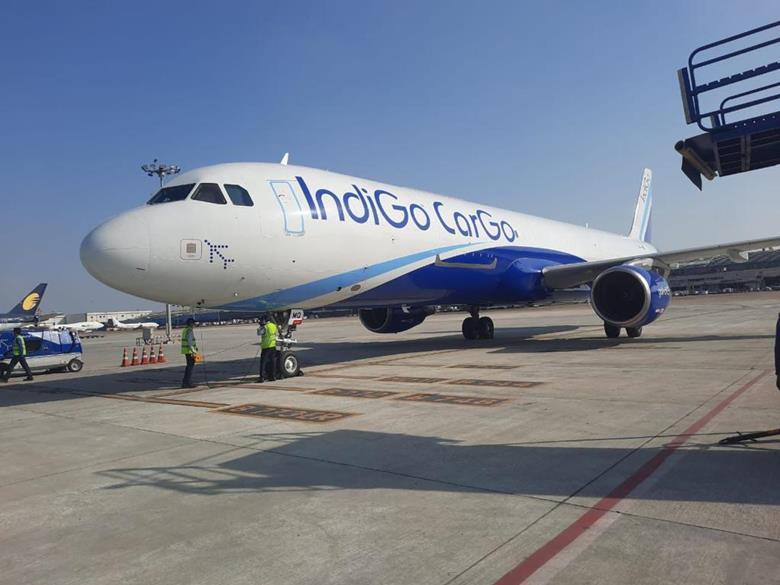 First Airbus A321P2F Delivered to IndiGo by AerCap