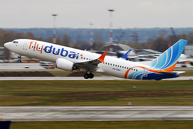FlyDubai Boeing 737-8 MAX Delivered through Shannon 