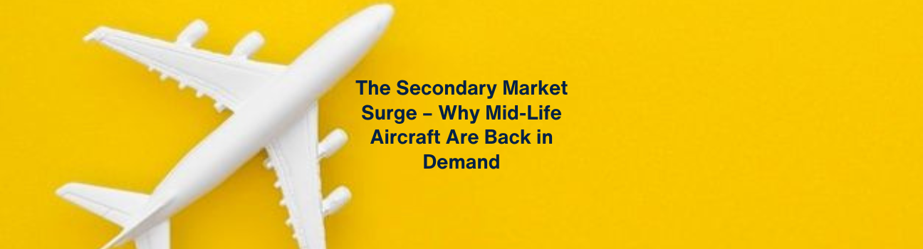 The Secondary Market Surge – Why Mid-Life Aircraft Are Back in Demand