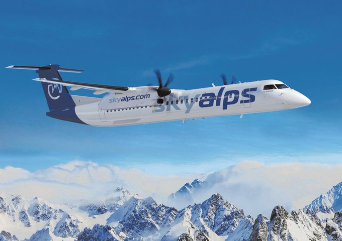 Sky Alps Leases DHC8-400 from Nordic Aviation Capital 