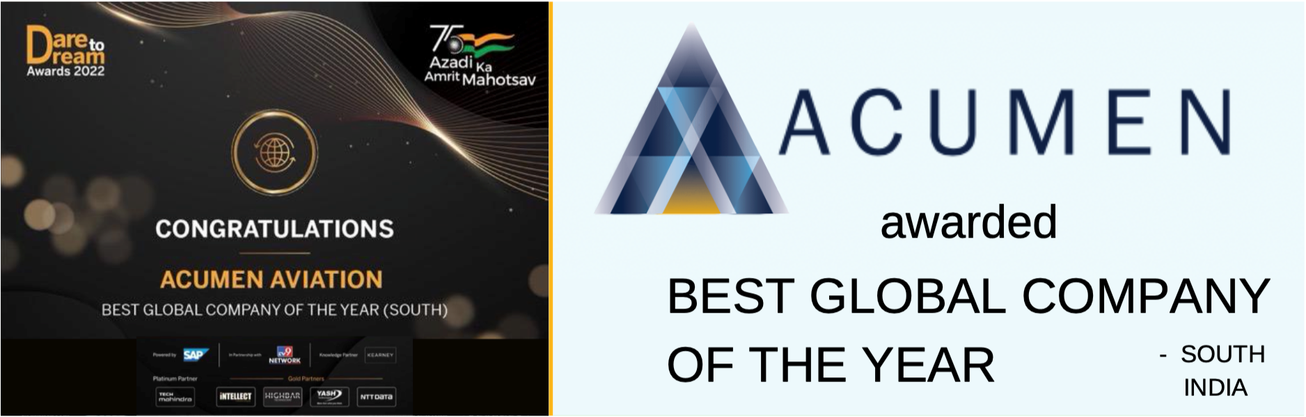 Acumen Wins Best Global Company Of The Year Award