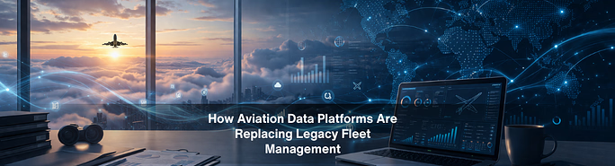 How Aviation Data Platforms Are Replacing Legacy Fleet Management Systems
