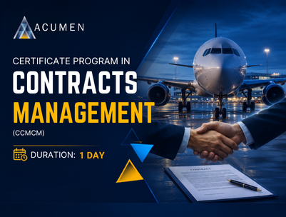 Certificate Program in Contracts Management (CCMCM)