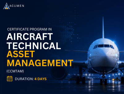 Certificate Program in Aircraft Technical Asset Management (CCMTAM)